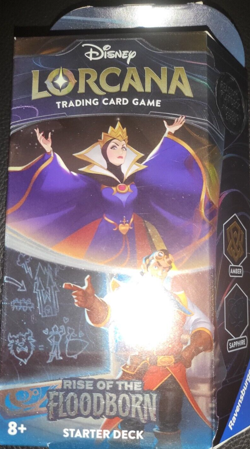 Disney Lorcana Rise of the Floodborn Starter Deck Amber Sapphire |BRAND NEW - Image 1