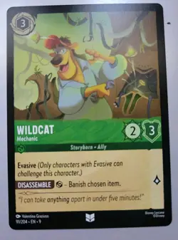 Disney Lorcana TCG - Fabled: Wildcat (091/204) - Uncommon - Near Mint - Image 1
