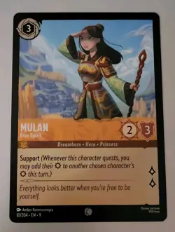 Disney Lorcana TCG - Fabled: Mulan (010/204) - Common - Near Mint - Image 1