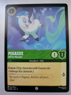 Disney Lorcana TCG - Fabled: Pegasus (084/204) - Common - Near Mint - Image 1