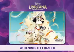 Disney Lorcana Playmat - 101 Dalmations – Enchanted - Fabled Set 9 - TCG - Cust - Image 3