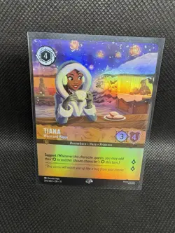 Disney Lorcana Winterspell Tiana Warm and Happy Epic 205 - Image 1
