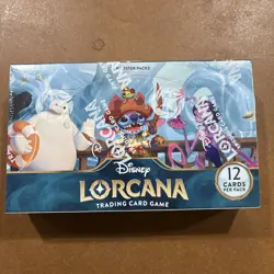 Lorcana Azurite Sea Disney Booster Box TCG Factory Sealed Free Shippinh New Gsme - Image 1