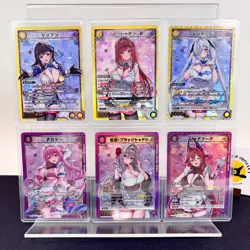 UNION ARENA NIKKE PcSR 6 Card Set PC02BT Marian Rapi Cinderella Scarlet Red Hood - Image 2