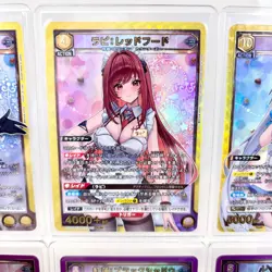 UNION ARENA NIKKE PcSR 6 Card Set PC02BT Marian Rapi Cinderella Scarlet Red Hood - Image 4