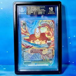 BGS 10 BLACK LABEL - Aang Master All Elements - Weiss Avatar ATLA/WX04 002 SEC - Image 1