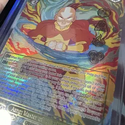 BGS 10 BLACK LABEL - Aang Master All Elements - Weiss Avatar ATLA/WX04 002 SEC - Image 3