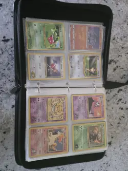Massive Pokemon Vintage Card Lot Nostalgia Binder - Vintage And Modern 340Cards - Image 2