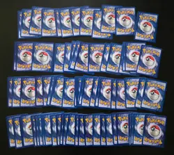 Pokemon 80 WOTC Card No Duplicates Lot Team Rocket Jungle Fossil NM LP Vintage - Image 2