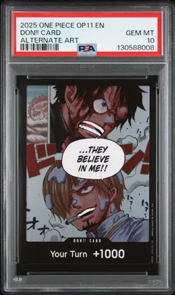 2025 One Piece OP11 Don!! Card Alternate Art - Image 1