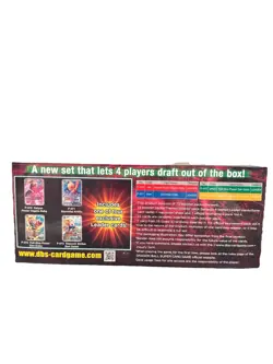 FACTORY SEALED DRAFT BOX 03 DRAGON BALL SUPER TCG card MIRACULOUS REVIVAL BOD03 811039031077 - Image 2
