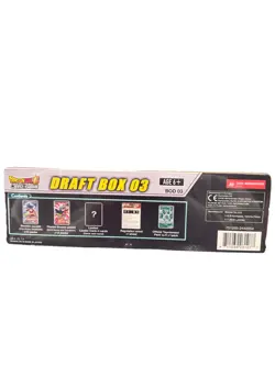 FACTORY SEALED DRAFT BOX 03 DRAGON BALL SUPER TCG card MIRACULOUS REVIVAL BOD03 811039031077 - Image 3
