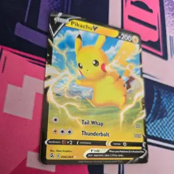 Pikachu V 86/264 Sword & Shield Fusion Strike Pokemon Card - Image 2