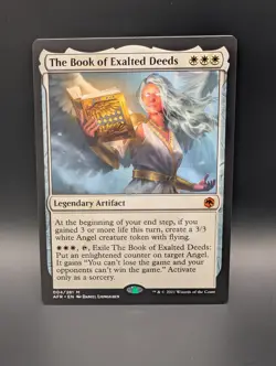 MTG - The Book of Exalted Deeds - Legendary Artifact - AFR #4 - Mythic - Image 1