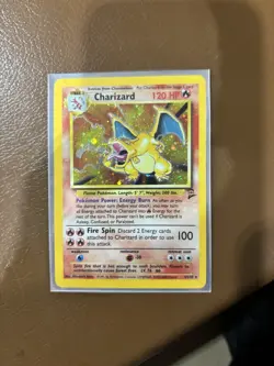 2000 Pokemon TCG Charizard 1st Edition Holo 4/130 Base Set 2 - Image 1