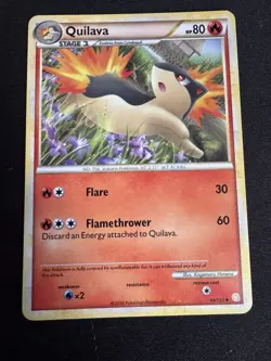 Quilava 49/123 - Heartgold & Soulsilver - Regular - Pokemon TCG - NM/LP - Image 5