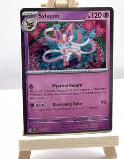Pokemon Sylveon Sv: Scarlet & Violet Promo 172 Cosmos Holo 120 HP Magical Shot - Image 1