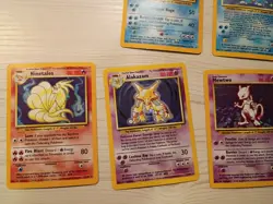 Vintage Pokemon Holo Lot – Base/Jungle/Fossil – Blastoise, Mewtwo, etc. LP/MP - Image 3