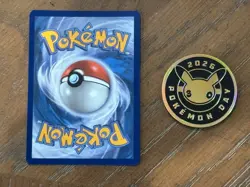 Pikachu 2026 Pokemon Day 30th Anniversary Stamped Promo with Pokemon Day Coin - Image 3