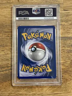 GRADED PSA 8 1999 Pokemon Game Abra #43 - Image 2