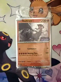 Pokemon Phantasmal Flames Reshiram 017/094 Promo Stamped Sealed TCG - Image 1