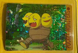 💥 L👀K 💥 EGGECUTOR Pokemon Pocket Monsters Japanese Vending Prism Sticker - Image 1