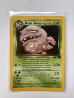 Dark Weezing - 14/82 - Pokemon TCG - Team Rocket - Holo Rare UK Seller - Image 3