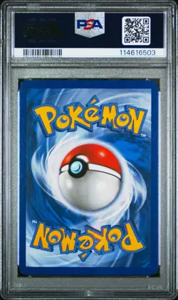 2012 Pokemon Celebi EX Boundaries Crossed Full Art Black & White #141 PSA 7 NM - Image 2