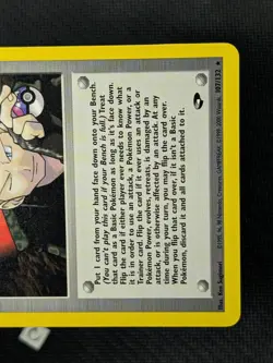 Lt. Surge's Secret Plan 107/132 - Gym Challenge Unlimited Rare Pokemon TCG NM - Image 5