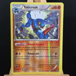 Toxicroak - 59/114 - XY: Steam Siege 2016 - Reverse Holo - Pokemon TCG - Image 1