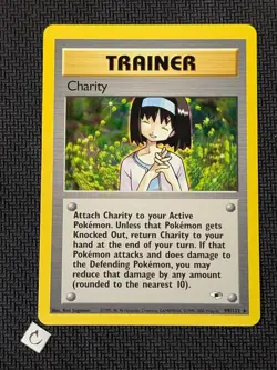 Charity 99/132 - Gym Heroes Unlimited Rare Pokemon TCG NM - Image 1