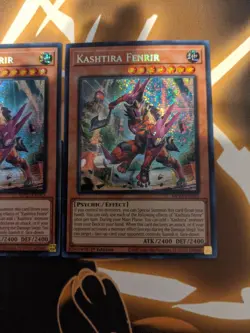 x2 YuGiOh Kashtira Fenrir MP23-EN163 Secret Rare 1st Ed NM - Image 3