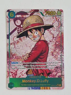Monkey D. Luffy OP13-118 SEC Alt Art One Piece Carrying On His Will English NM - Image 1