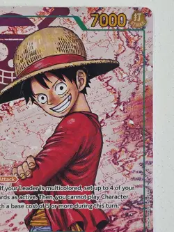 Monkey D. Luffy OP13-118 SEC Alt Art One Piece Carrying On His Will English NM - Image 4