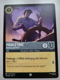 Disney Lorcana TCG - Fabled: Prince Eric (194/204) - Common - Near Mint - Image 1