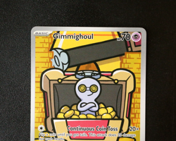 Pokemon Card TCG - Gimmighoul 198/182 - Paradox Rift - Illustration Rare - NM ⭐ - Image 2