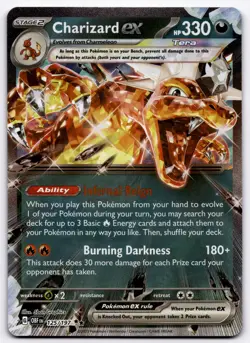 Charizard ex - 196 SVP Promo SV: Scarlet & Violet Promo Cards NM - Image 1