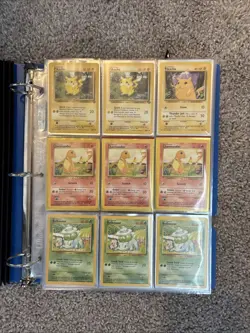 Vintage Pokemon Card Collection 234 Cards (binder not included) - Image 1
