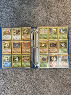Vintage Pokemon Card Collection 234 Cards (binder not included) - Image 5