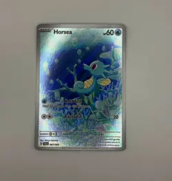 Pokemon 3 Card Lot S&V Illustration Rares Horsea, Dragonair, Poliwhirl - NM - Image 2