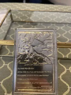 Charizard 23k Gold Plated Trading Card - Image 5