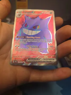 Pokemon TCG Gengar EX Temporal Forces Ultra Rare Card 193/162 - Image 2
