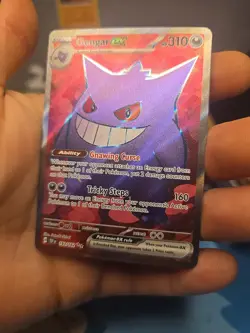 Pokemon TCG Gengar EX Temporal Forces Ultra Rare Card 193/162 - Image 4
