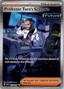 Pokemon Card - Professor Turo's Scenario Paradox Rift 257/182 Illustration Rare - Image 1