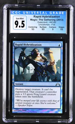RAPID HYBRIDIZATION Gatecrash Foil U CGC 9.5 MTG [Nostalgium] - Image 1
