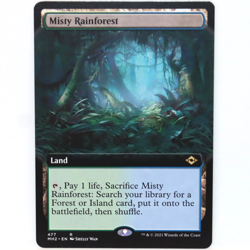 Misty Rainforest - Extended Art - MTG Modern Horizons 2 - NM - Image 1