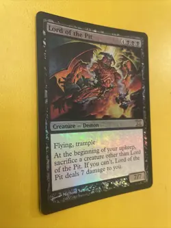MTG - Lord of the Pit - FOIL - 10th Tenth Edition - NM/MT - Brandy New! - Image 1