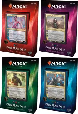 MTG Commander 2018 Deck Set of 4 (Factory Sealed) - Image 1