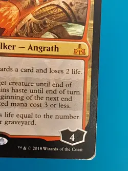 Angrath, the Flame-Chained [Rivals of Ixalan] Magic MTG LP - Image 5