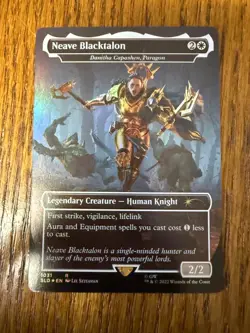 FOIL SECRET LAIR Neave Blacktalon - Danitha Capashen, Paragon NM - Image 1